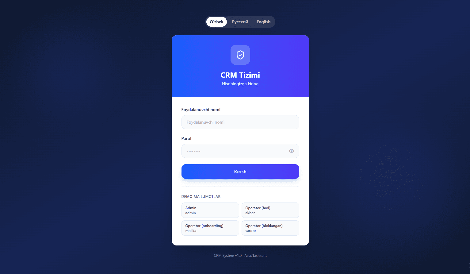 Avtomatlashtirish va CRM